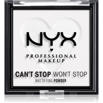 NYX Professional Makeup Can't Stop Won't Stop Mattifying Powder pudra matuire - imagine 2